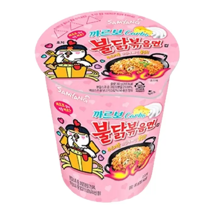 Buldak Hot Chicken Flavour Carbo Ramen 80 Gr
