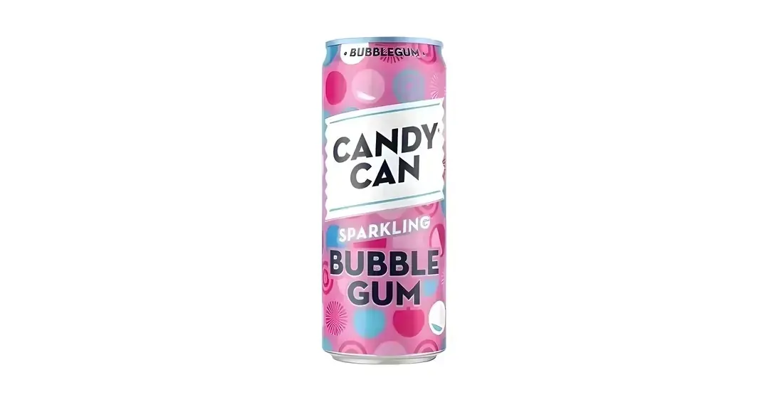 Candy Can Sparkling Bubble Gum