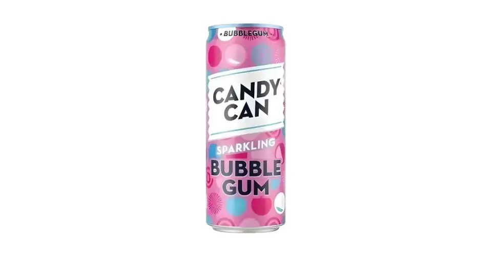 Candy Can Sparkling Bubble Gum