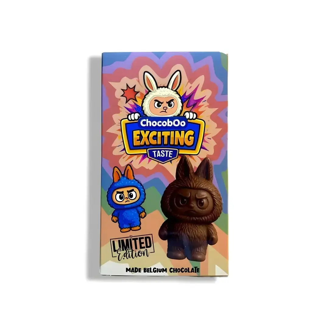Chocoboo Exciting Taste Limited Edition - Belçika Çikolatalı Labubu Çikolatası