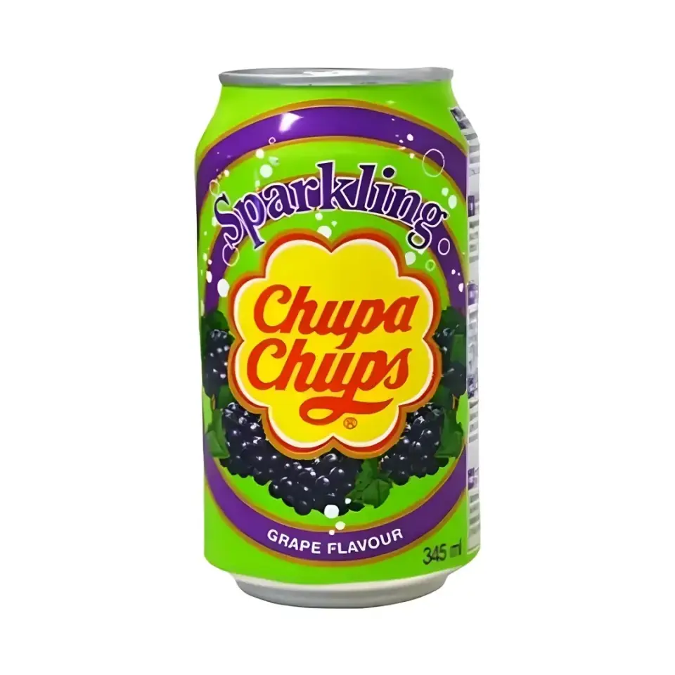 Chupa Chups Sparkling Grape (Üzüm) Aromalı Gazlı İçecek 345ml