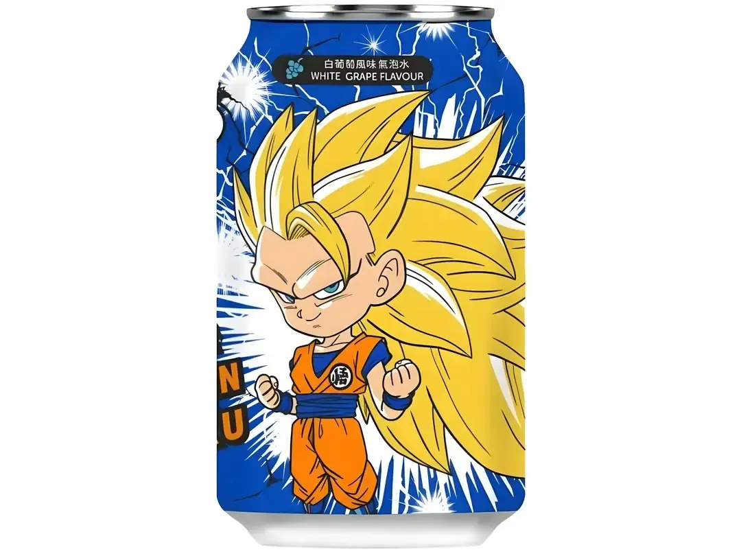 Dragon Ball Z Goku White Grape Gazoz 330 ml.