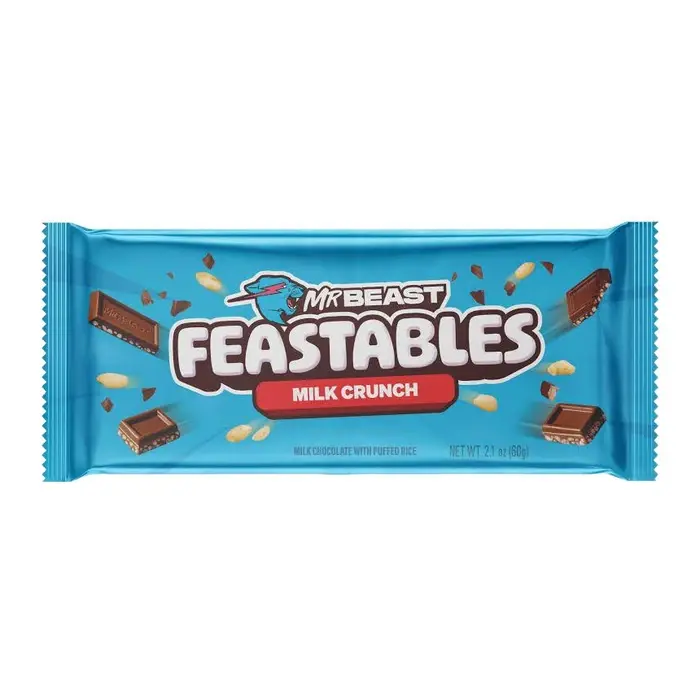 Mr. Beast Feastables Milk Crunch 60 Gr