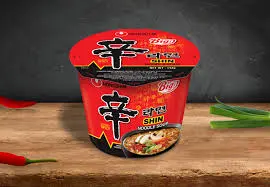 Nongshim Shin Ramyun Big Cup 114 g | Acılı Kore Noodle (Helal Sertifikalı)