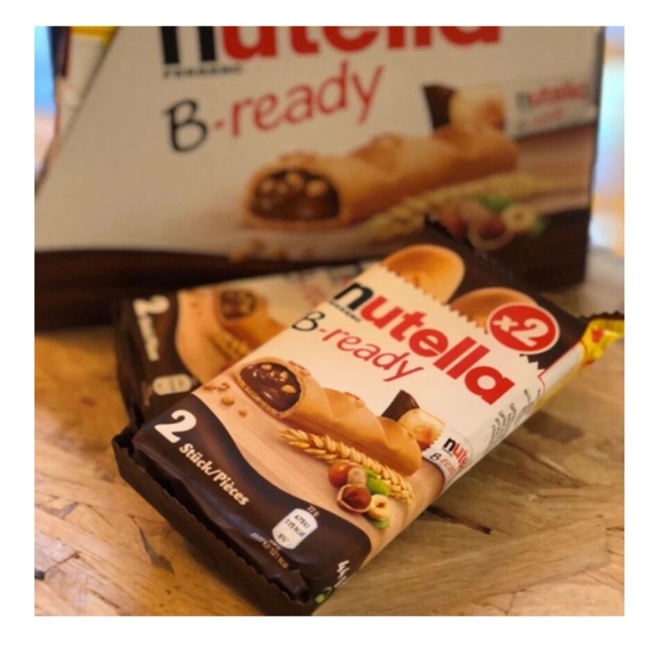Nutella B-ready 2’li 22 g | İthal Çikolatalı Gofret