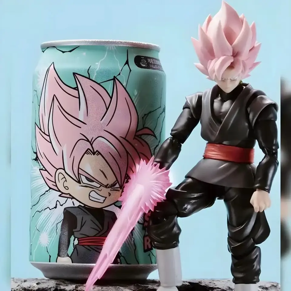 Ocean Bomb Dragon Ball Z Super Saiyan Rose - Kavun Aromalı Gazlı İçecek 330ml