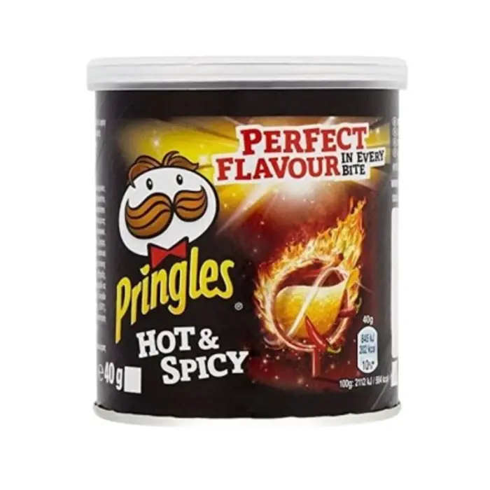 Pringles Hot Spicy Chips 40 Gr