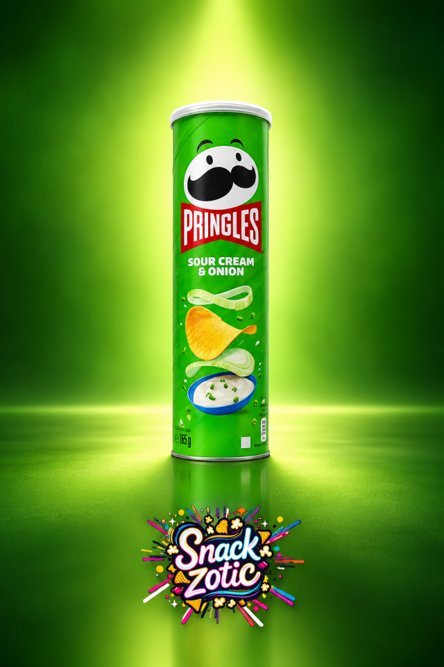 Pringles Sour Cream and Onion Crisps