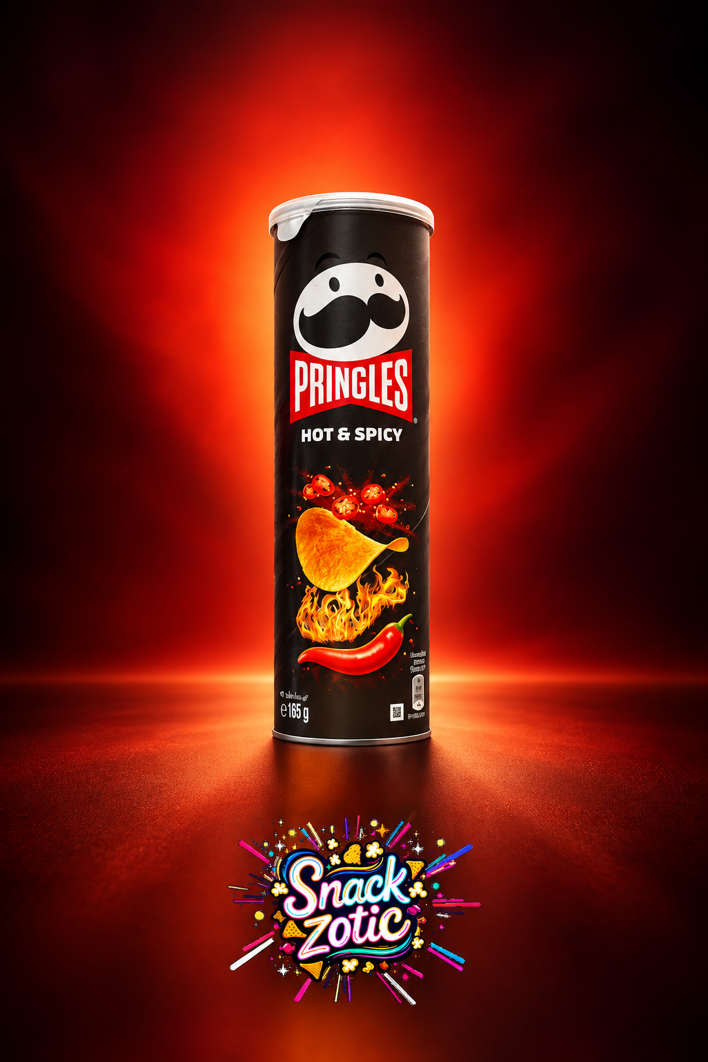 Pringles Hot and Spicy Crisps