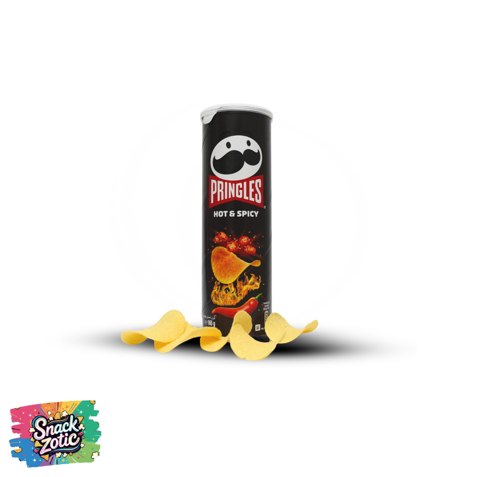 Pringles Hot And Spicy Acı Baharatlı Cips 165 g
