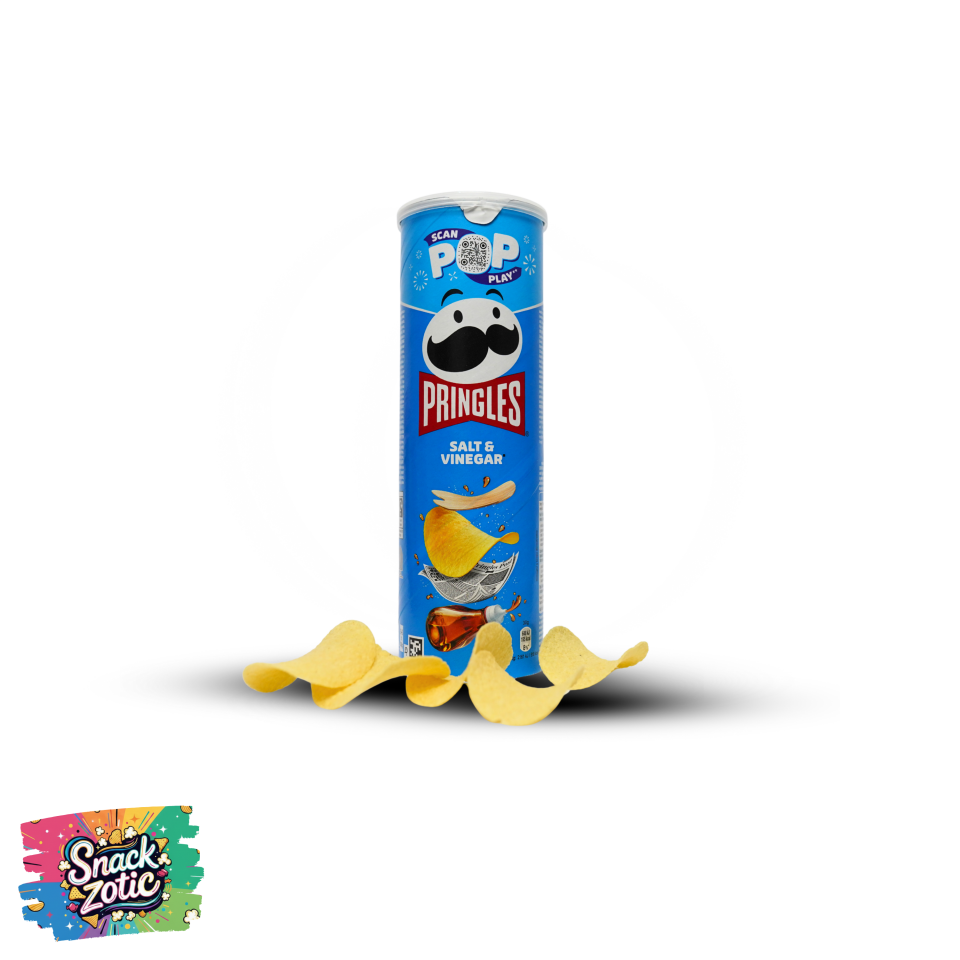 Pringles Salt And Vinegar Sirkeli ve Tuzlu Cips 165 g