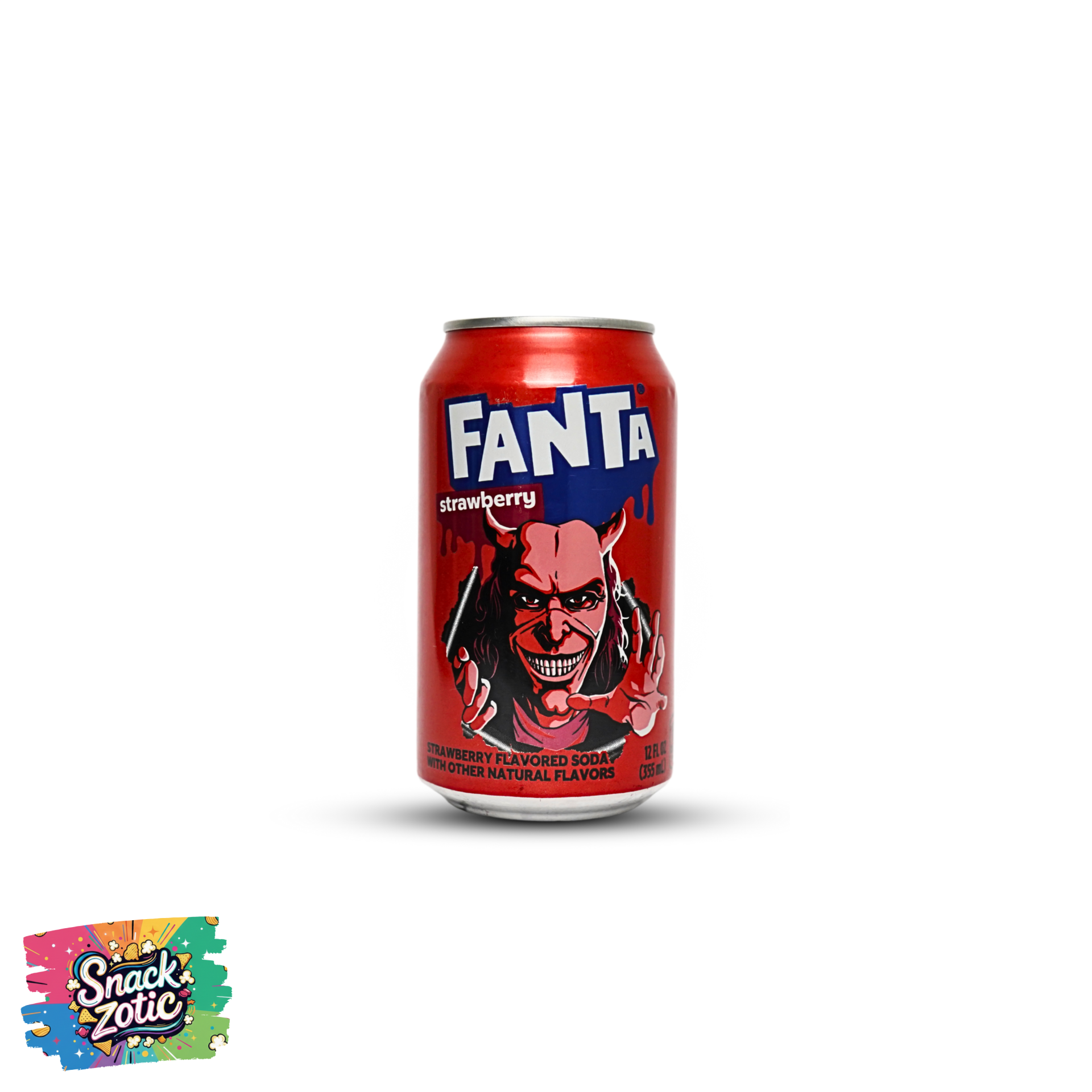Fanta Strawberry Black Phone Series Koleksiyon Kutu 330 ml