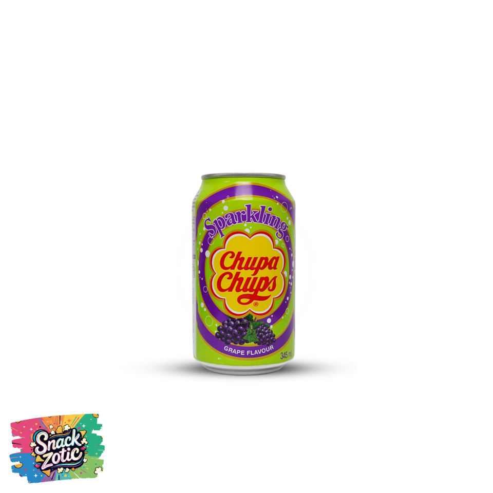 Chupa Chups Grape Üzüm Aromalı Gazlı İçecek 345 ml