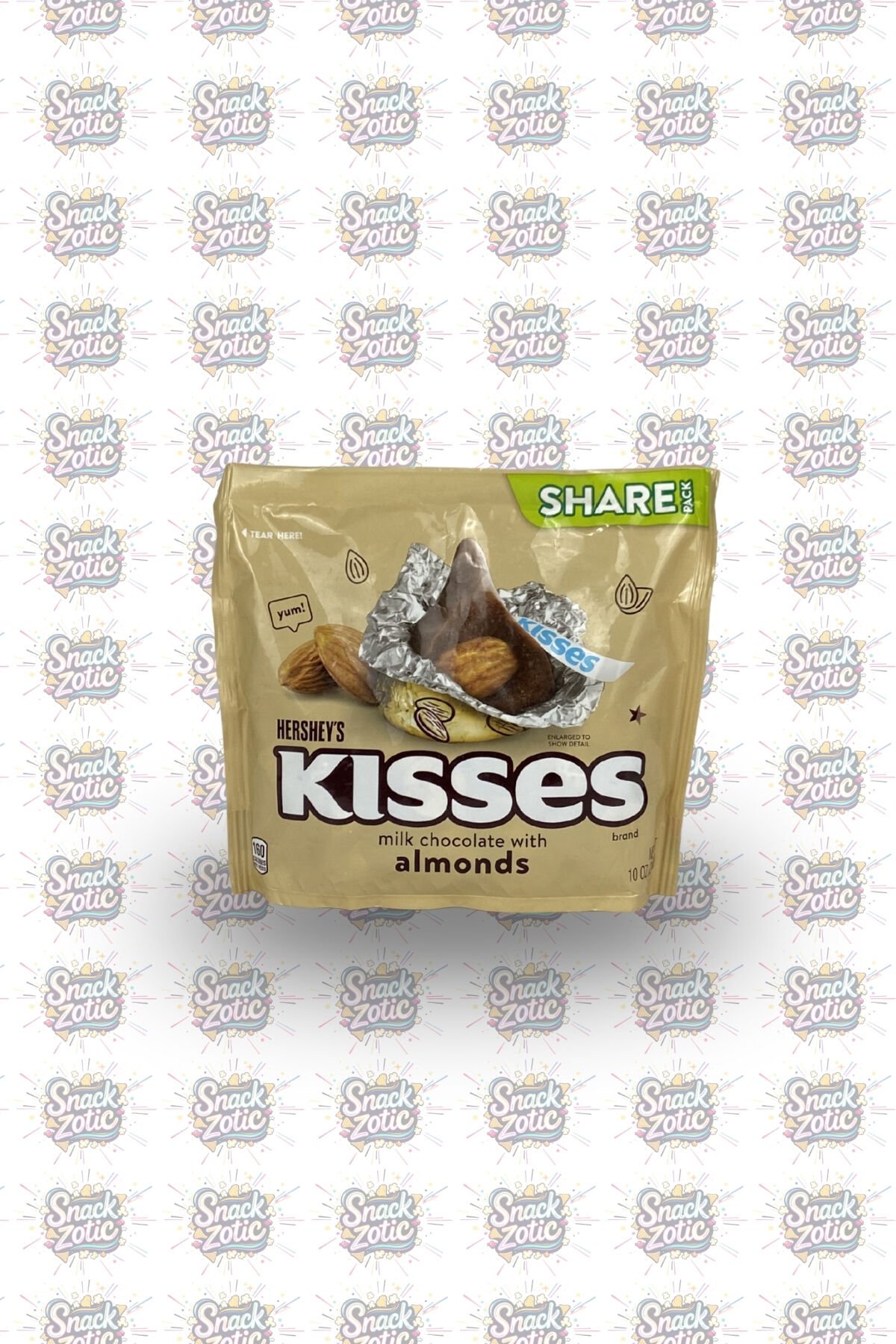 Hershey's Kısses Milk Chocolate With Almond