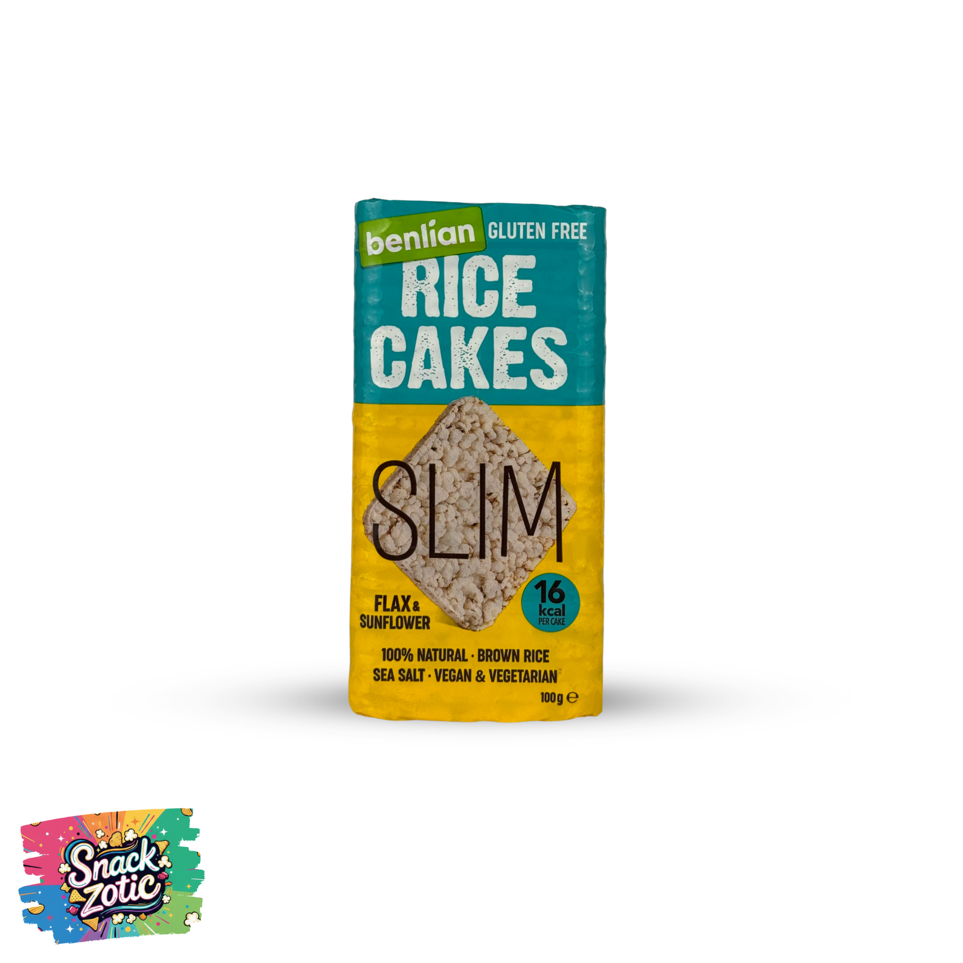 Benlian Rice Cakes Slim Flax Sunflower 100 g