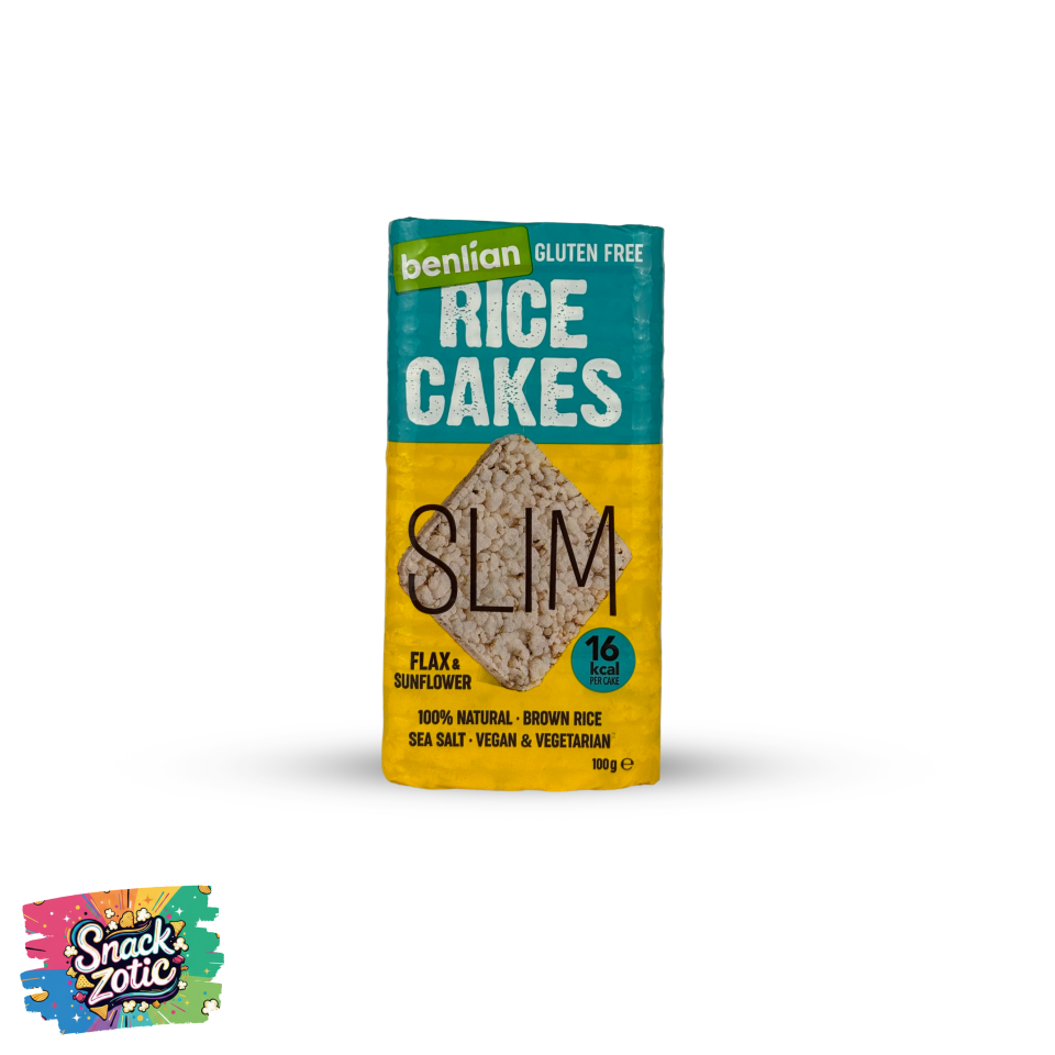 Benlian Rice Cakes Slim Flax Sunflower 100 g