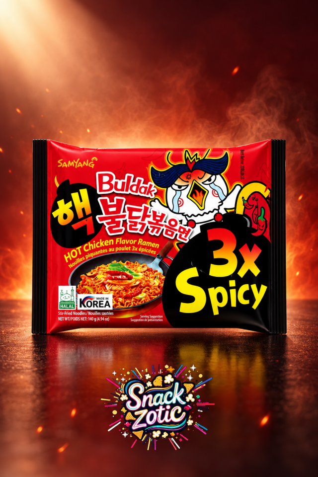 Samyang Buldak 3x Spicy Hot Chicken Ramen