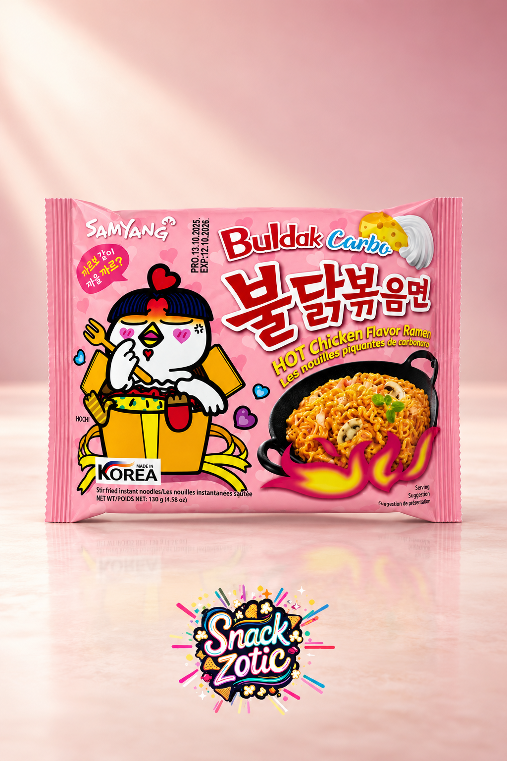 Samyang Buldak Carbonara Hot Chicken Ramen