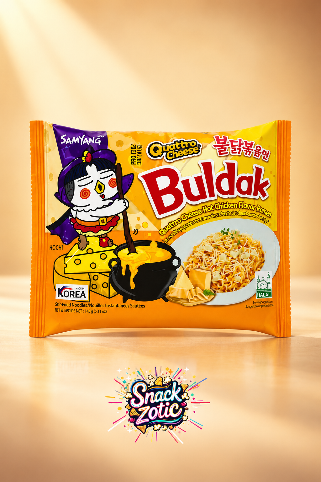 Samyang Buldak Quattro Cheese Ramen