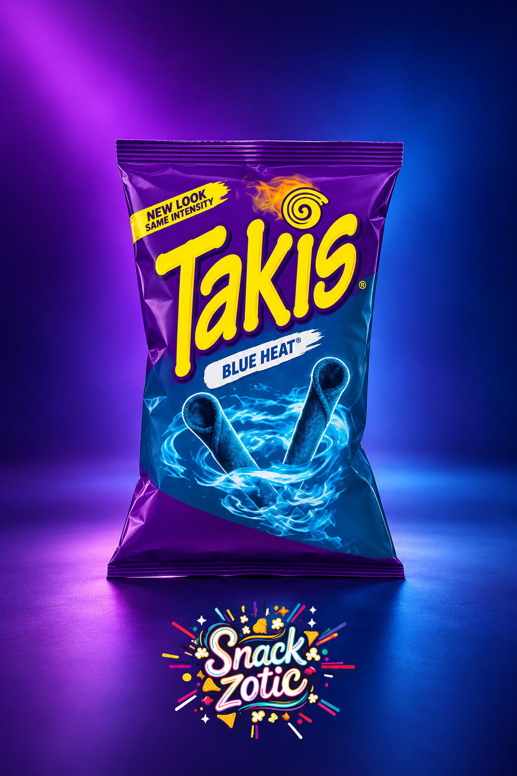 Takis Blue Heat Rolled Tortilla Chips