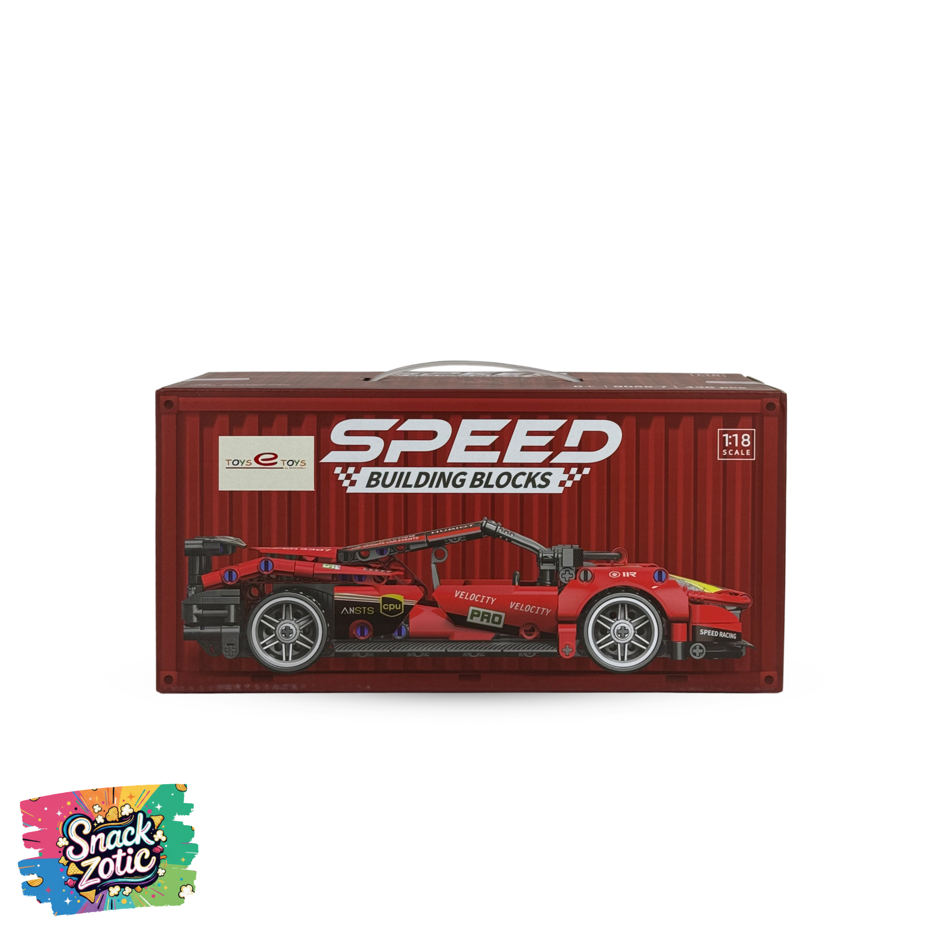 Speed Building Blocks Kırmızı