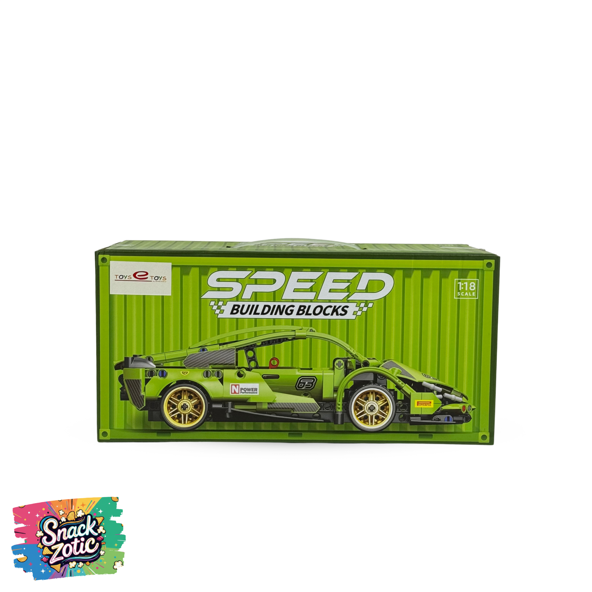 Speed Building Blocks Yeşil