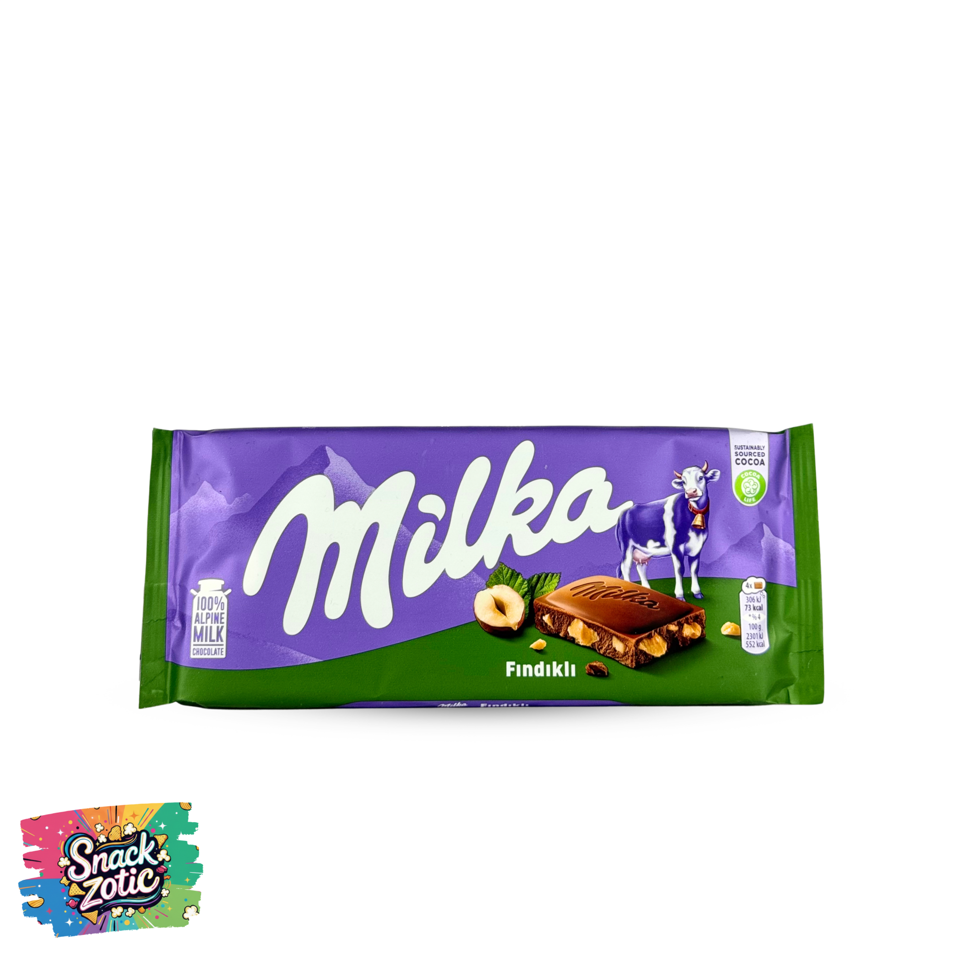 Milka Fındıklı Çikolata 80 g