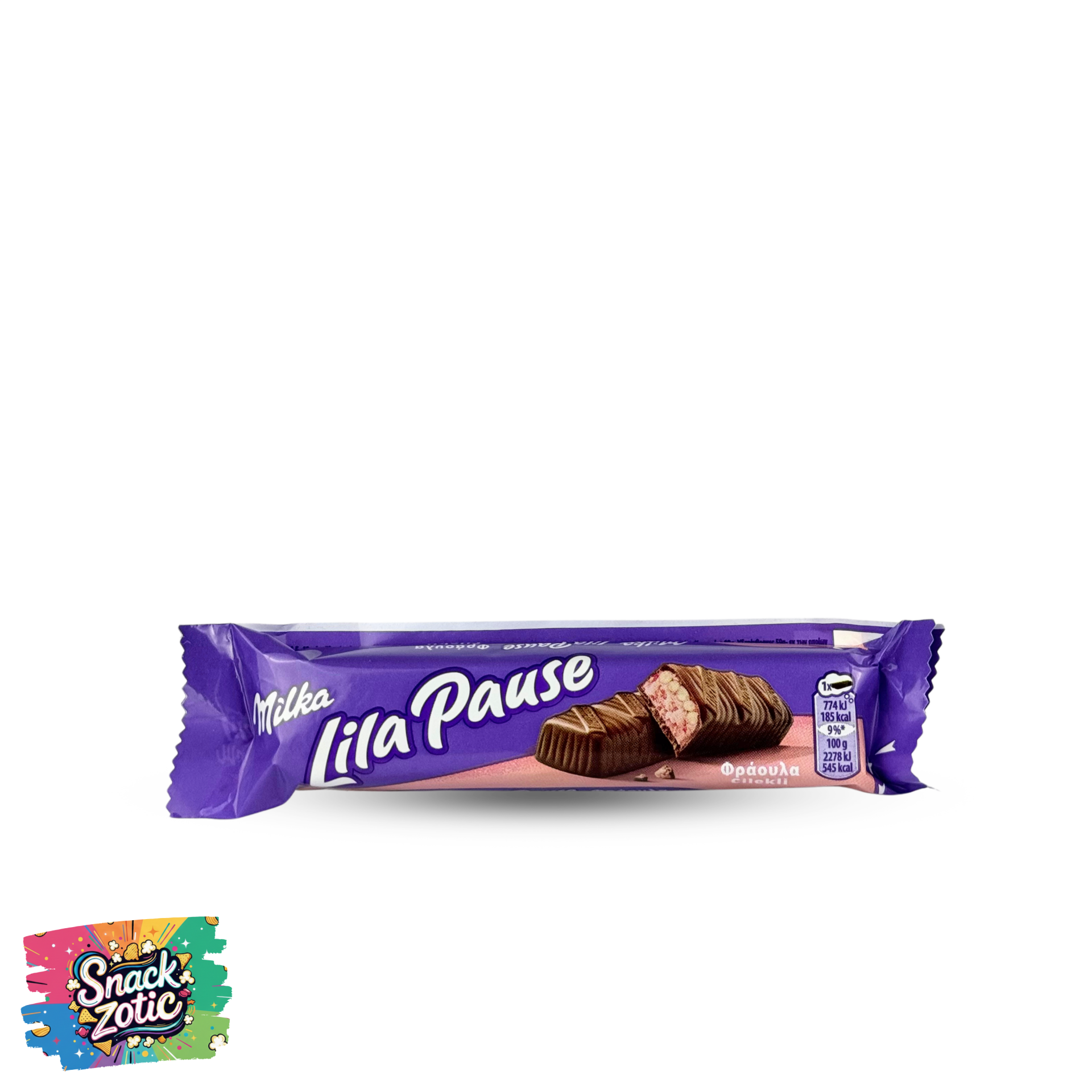 Milka Lila Pause Çilekli Çikolata 35 g