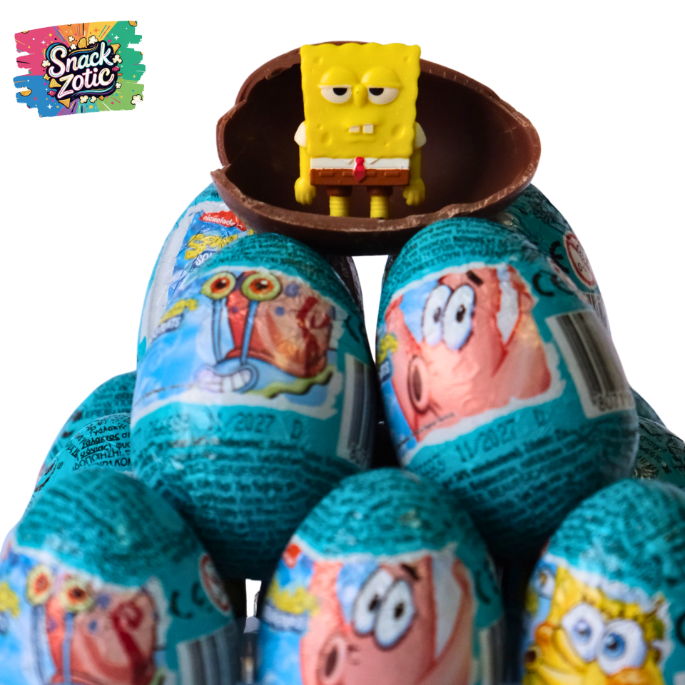 Zaini Spongebob Sürpriz Yumurta Glutensiz 20 g