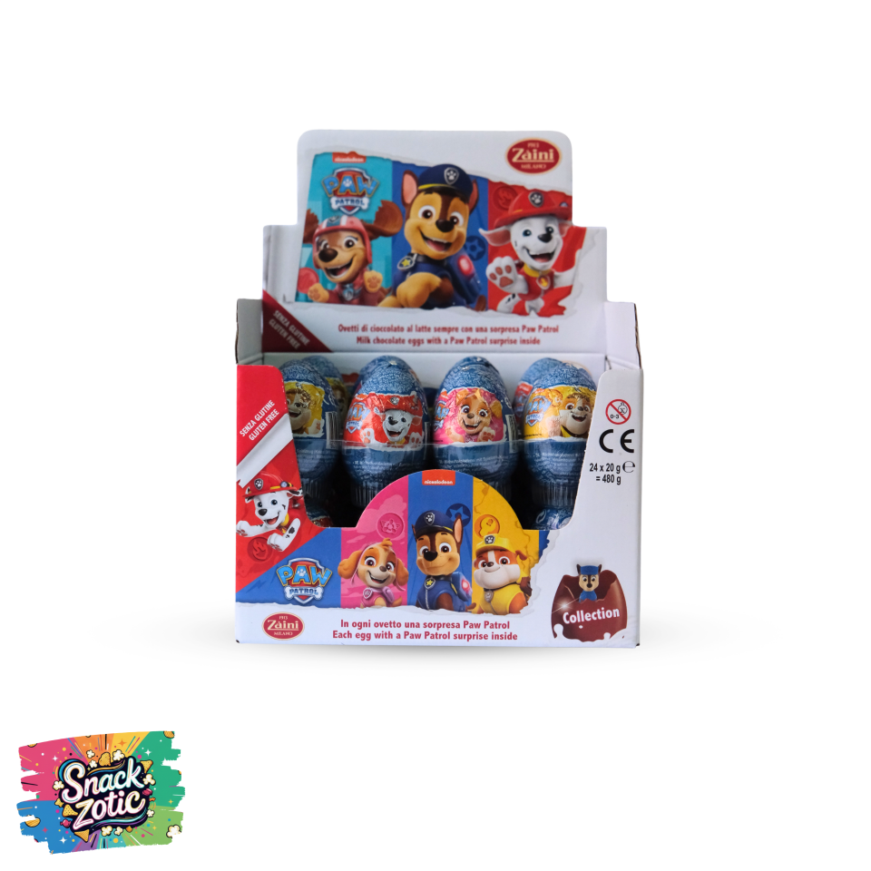 Zaini Paw Patrol Sürpriz Yumurta Glutensiz 20 g