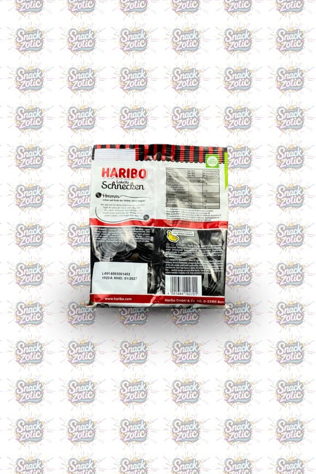 Haribo Lakritz Schnecken 160 g Vegan