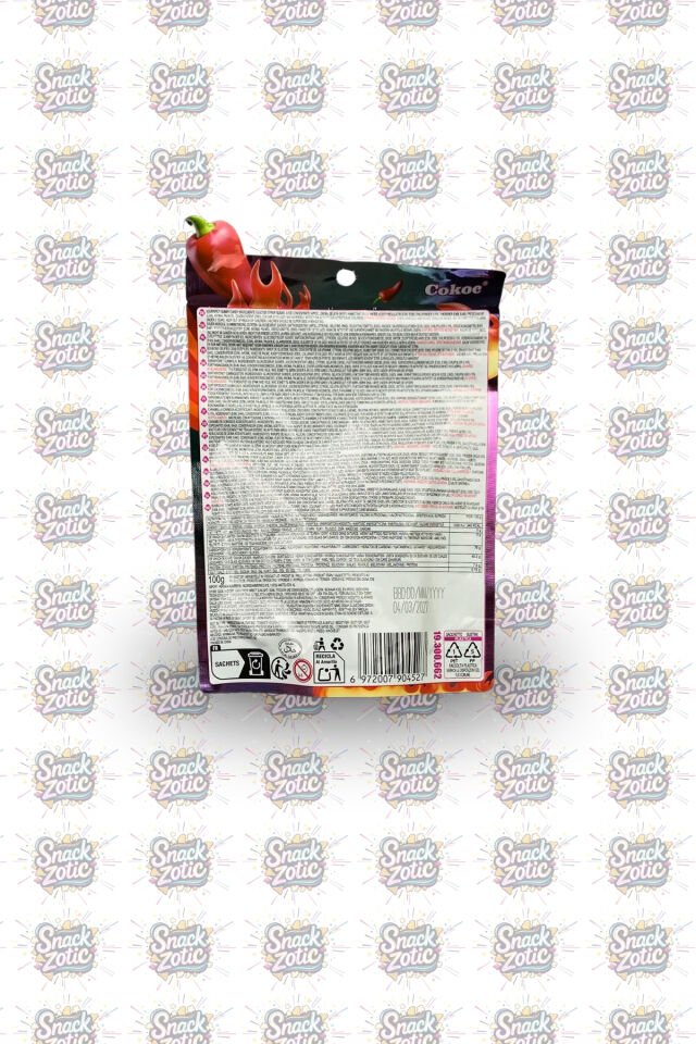 Cokoe Spicy Sour Chewy Gummies 80 g