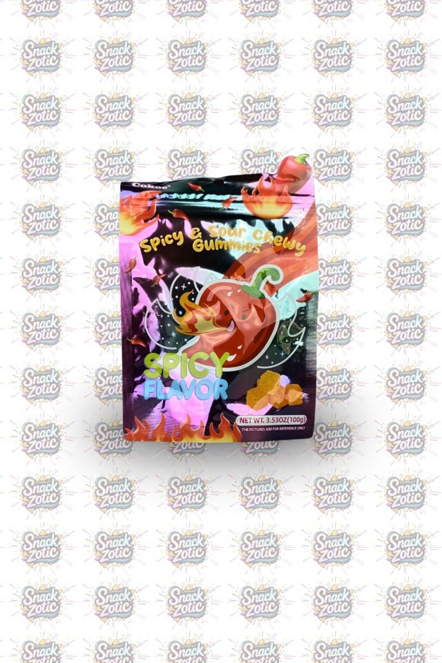 Cokoe Spicy Sour Chewy Gummies 80 g