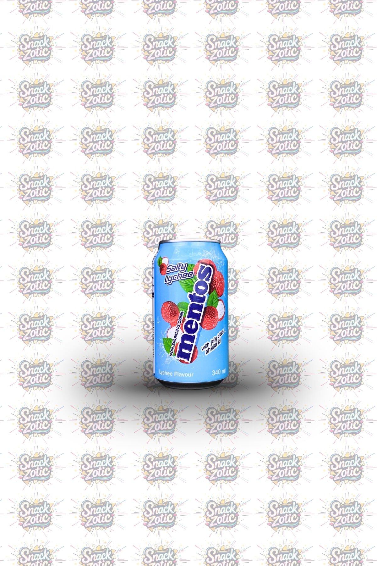 Mentos Salty Lychee with Jelly Bites | Snackzotic