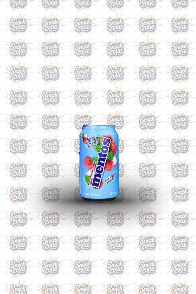 Mentos Salty Lychee with Jelly Bites | Snackzotic