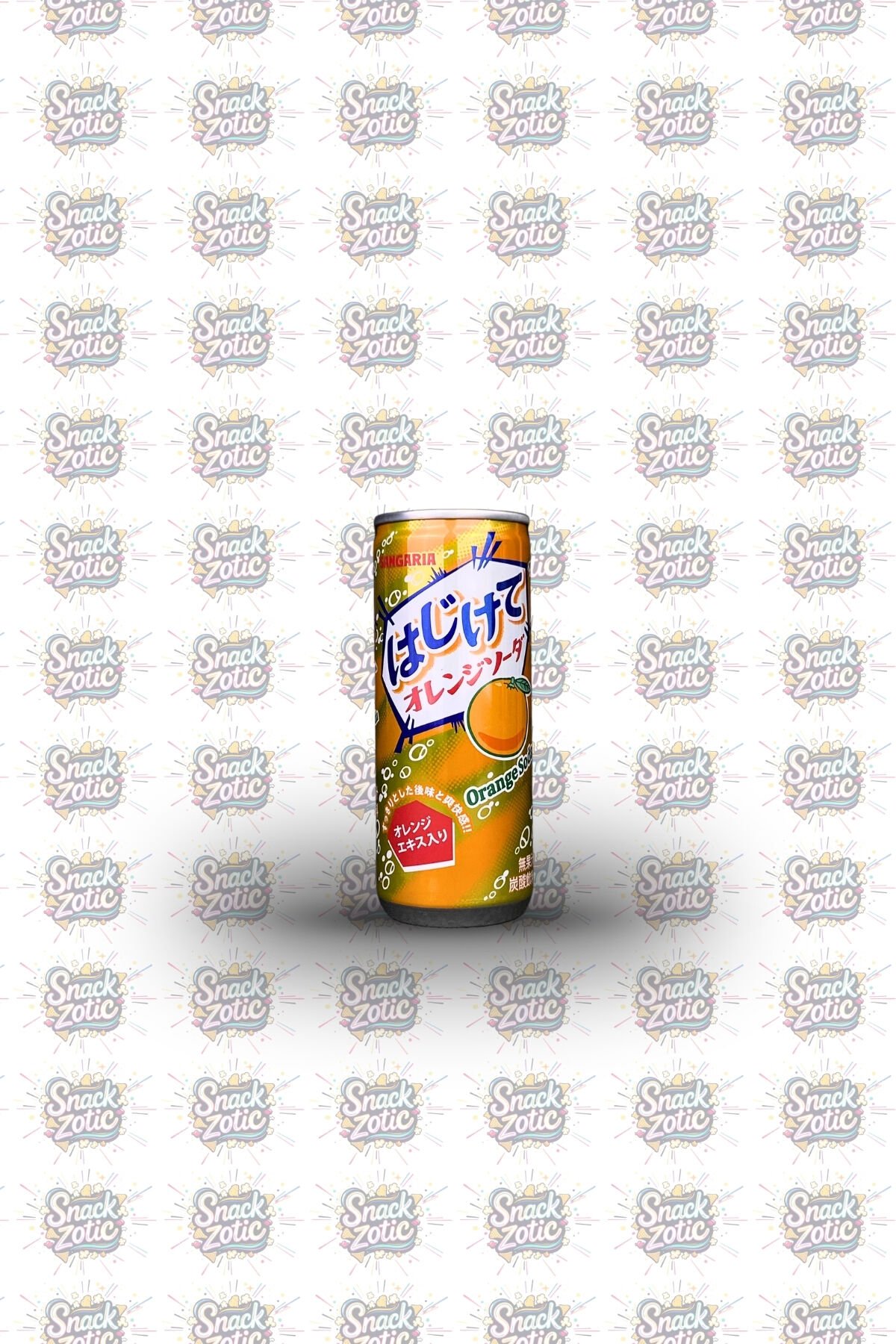 Sangaria Hajikete Orange Japan Soda | Snackzotic