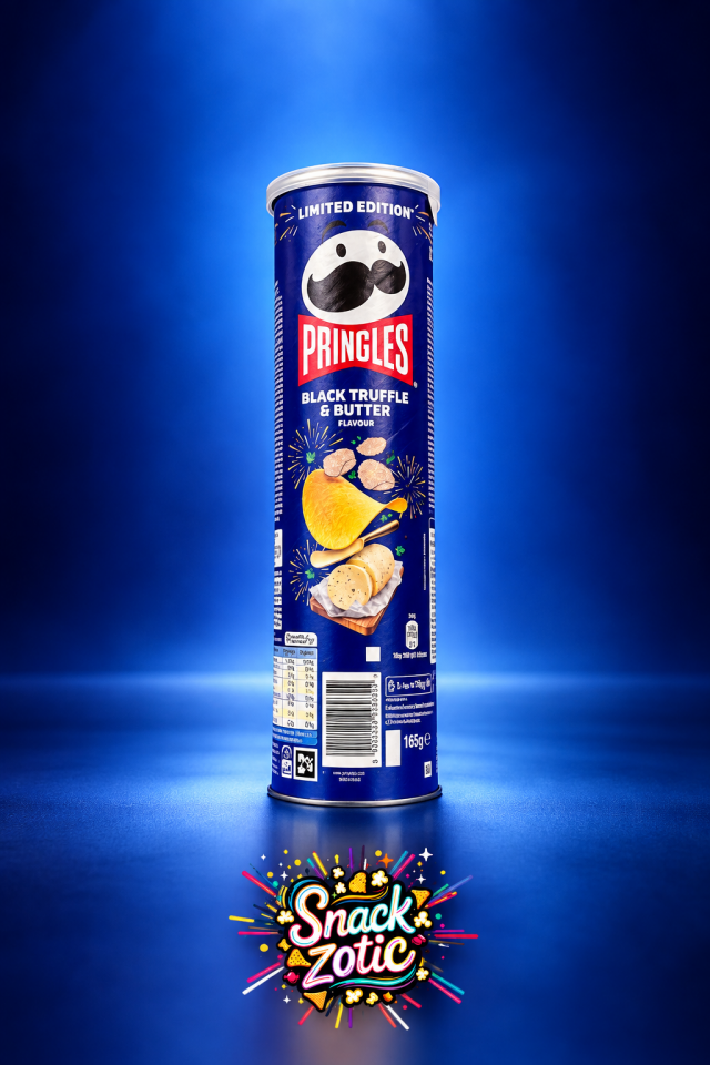 Pringles Black Truffle Butter Potato Crisps
