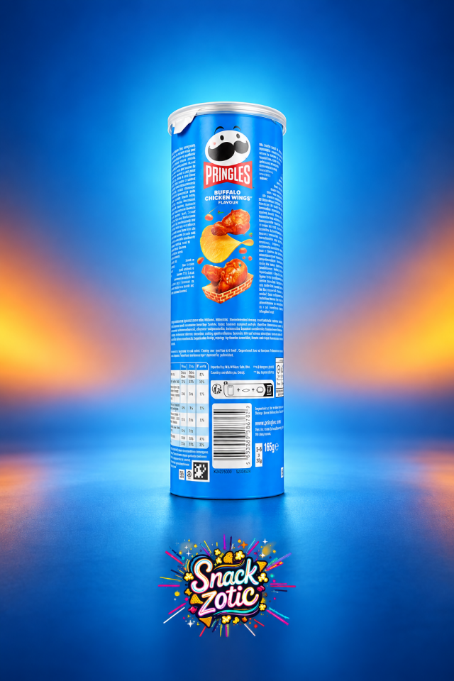 Pringles Team Buffalo Chicken Wings Potato Crisps