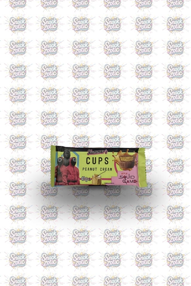 Yummers Squid Game Peanut Cream Cups | Snackzotic