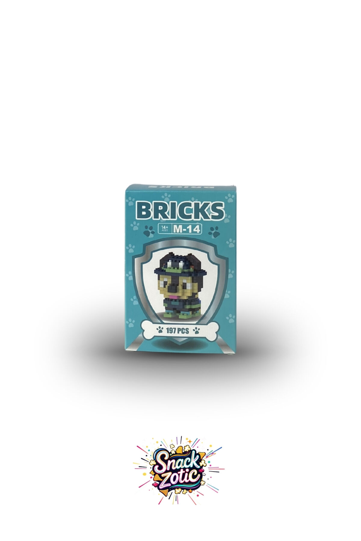 Bricks M-14 Paw Patrol Chase Temalı Mini Blok Seti