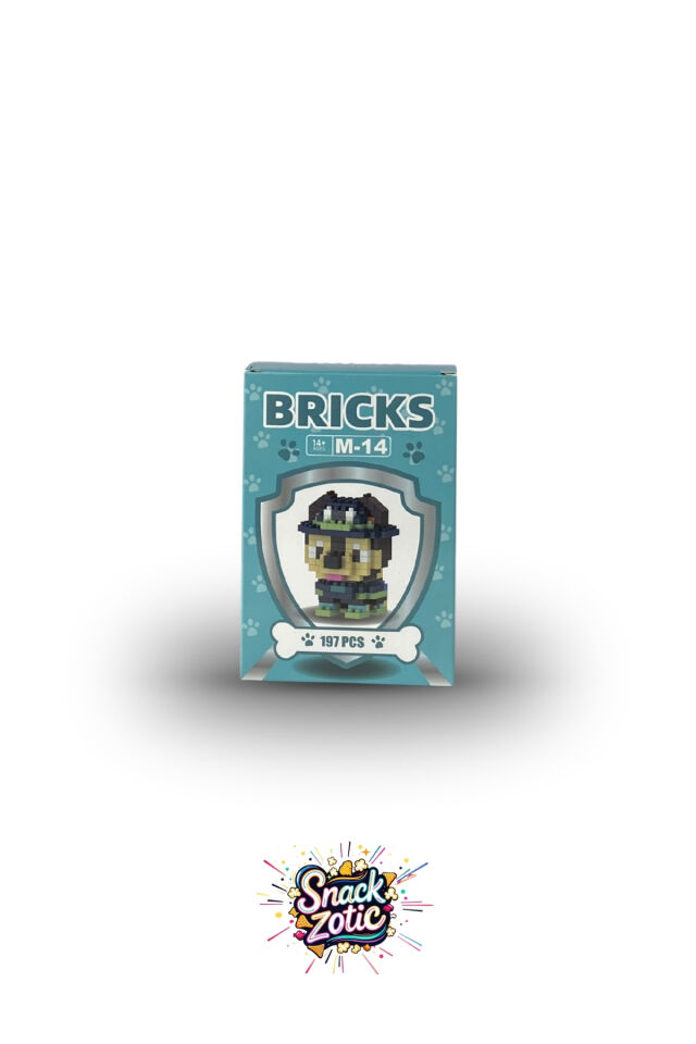 Bricks M-14 Paw Patrol Chase Temalı Mini Blok Seti