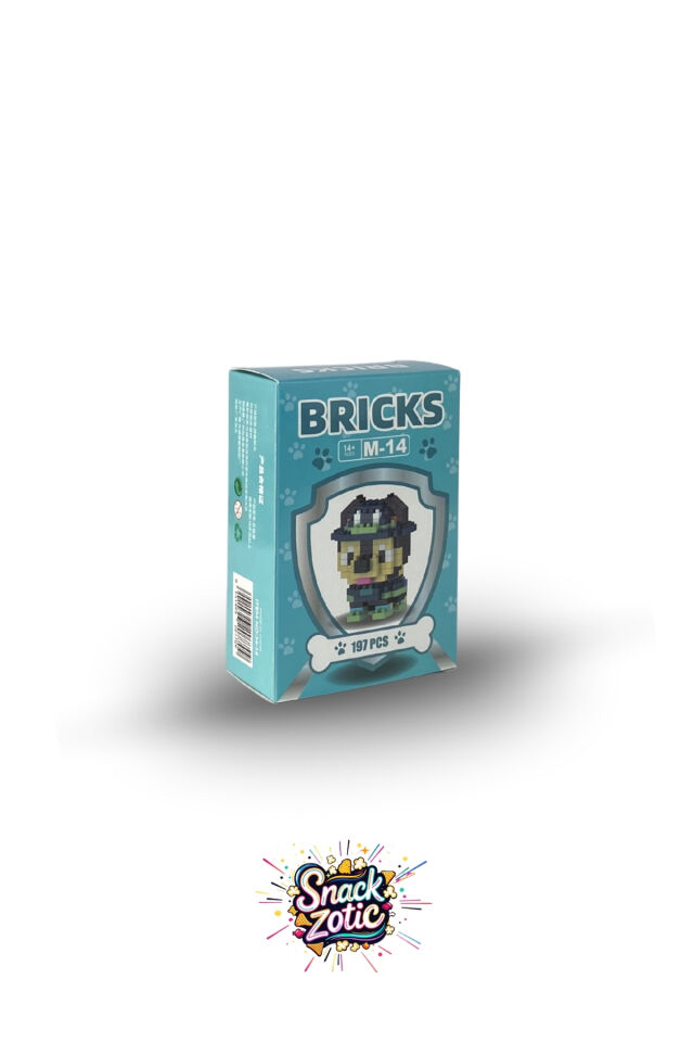 Bricks M-14 Paw Patrol Chase Temalı Mini Blok Seti