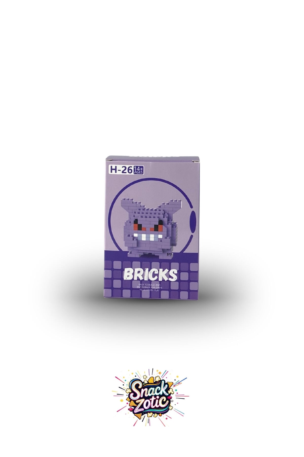 Bricks H-26 Pokemon Gengar Temalı Mini Blok Seti