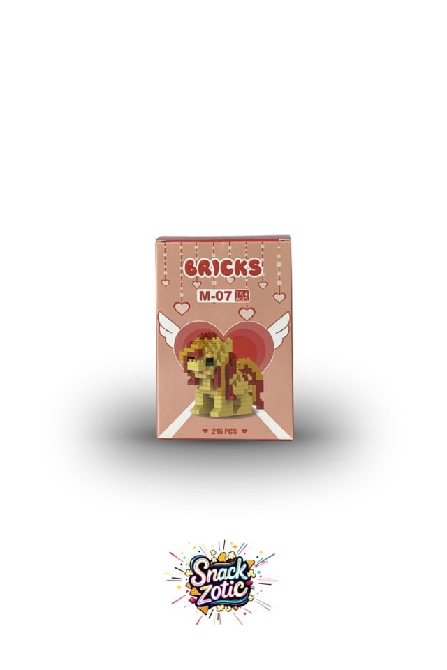 Bricks M-07 Sevimli Ponçik At