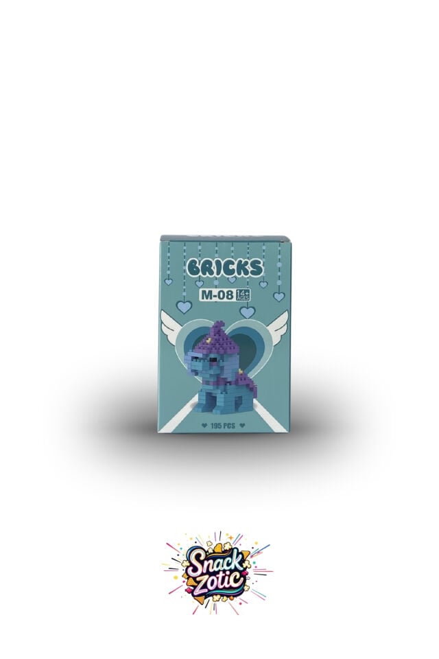 Bricks M-08 Sihirbaz Şapkalı Ponçik At
