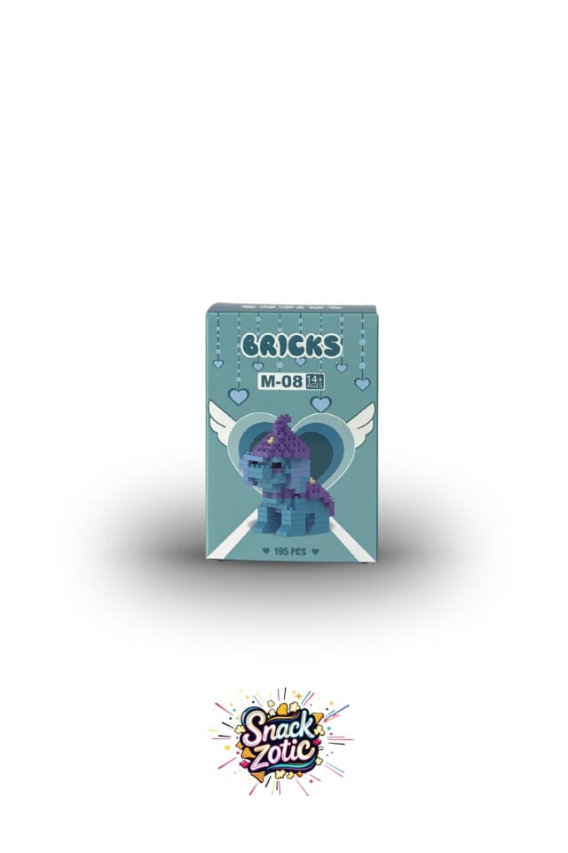 Bricks M-08 Sihirbaz Şapkalı Ponçik At