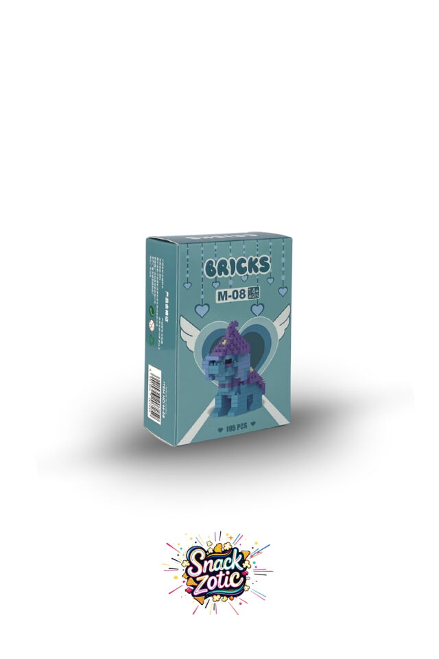 Bricks M-08 Sihirbaz Şapkalı Ponçik At