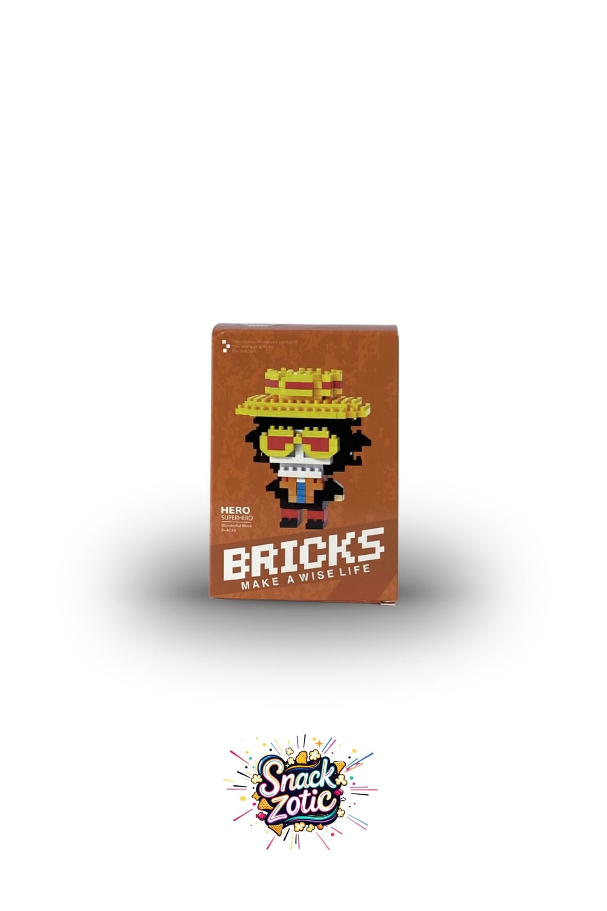 Bricks Hero MZ-079 One Piece Brook Temalı Mini Blok Seti