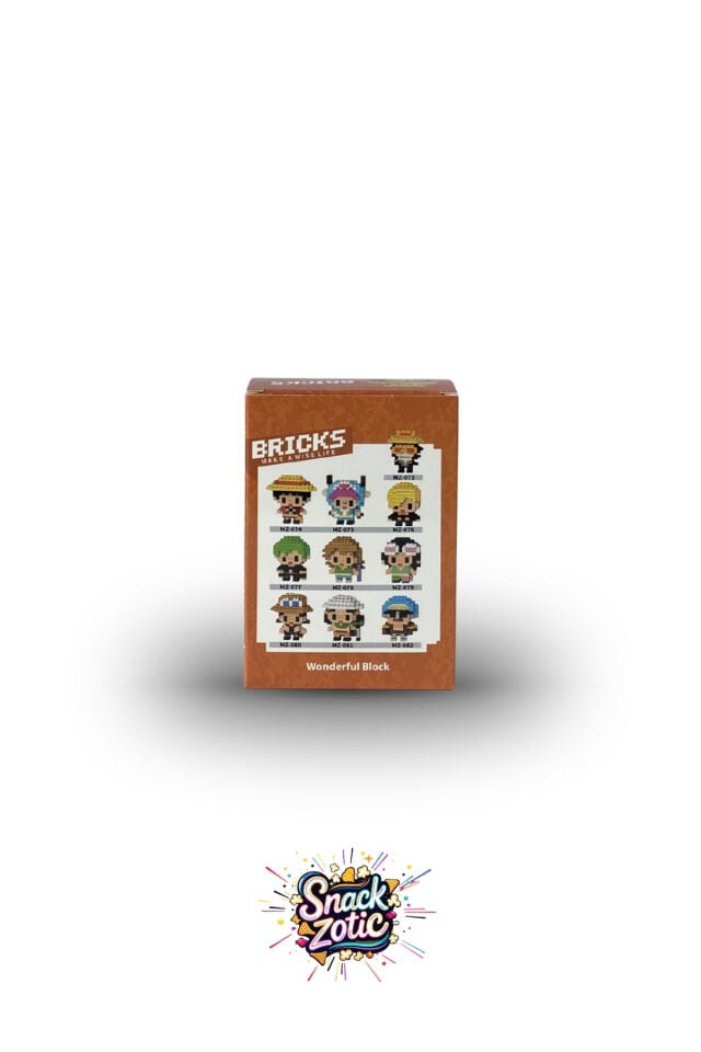 Bricks Hero MZ-079 One Piece Brook Temalı Mini Blok Seti