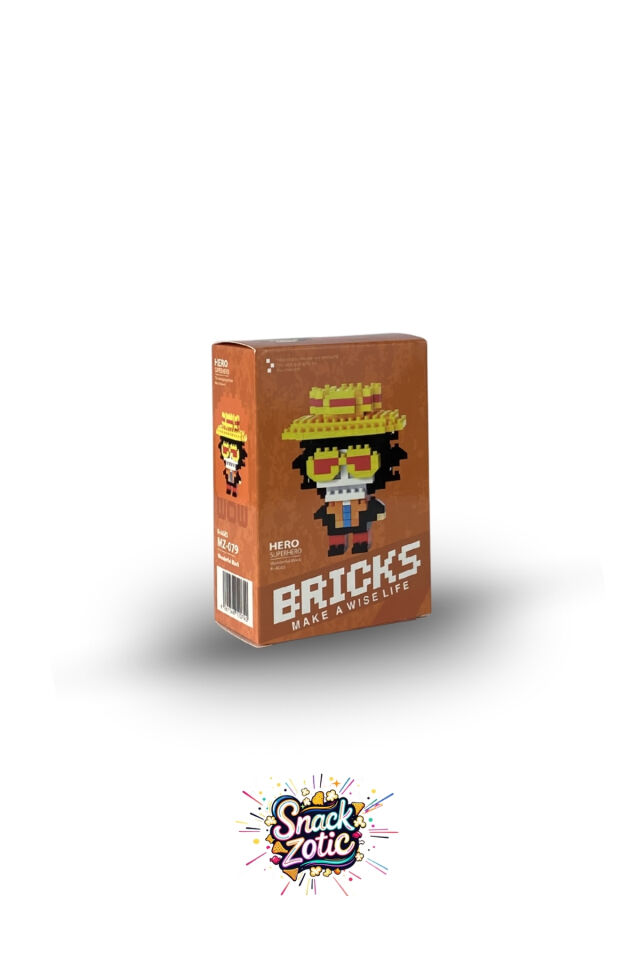 Bricks Hero MZ-079 One Piece Brook Temalı Mini Blok Seti